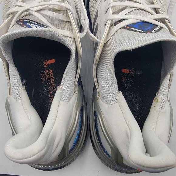 Adidas Ultraboost 20 Men Size 11.5 Dash Gray Blue ISS National Lab Sneaker Shoes - Picture 8 of 14